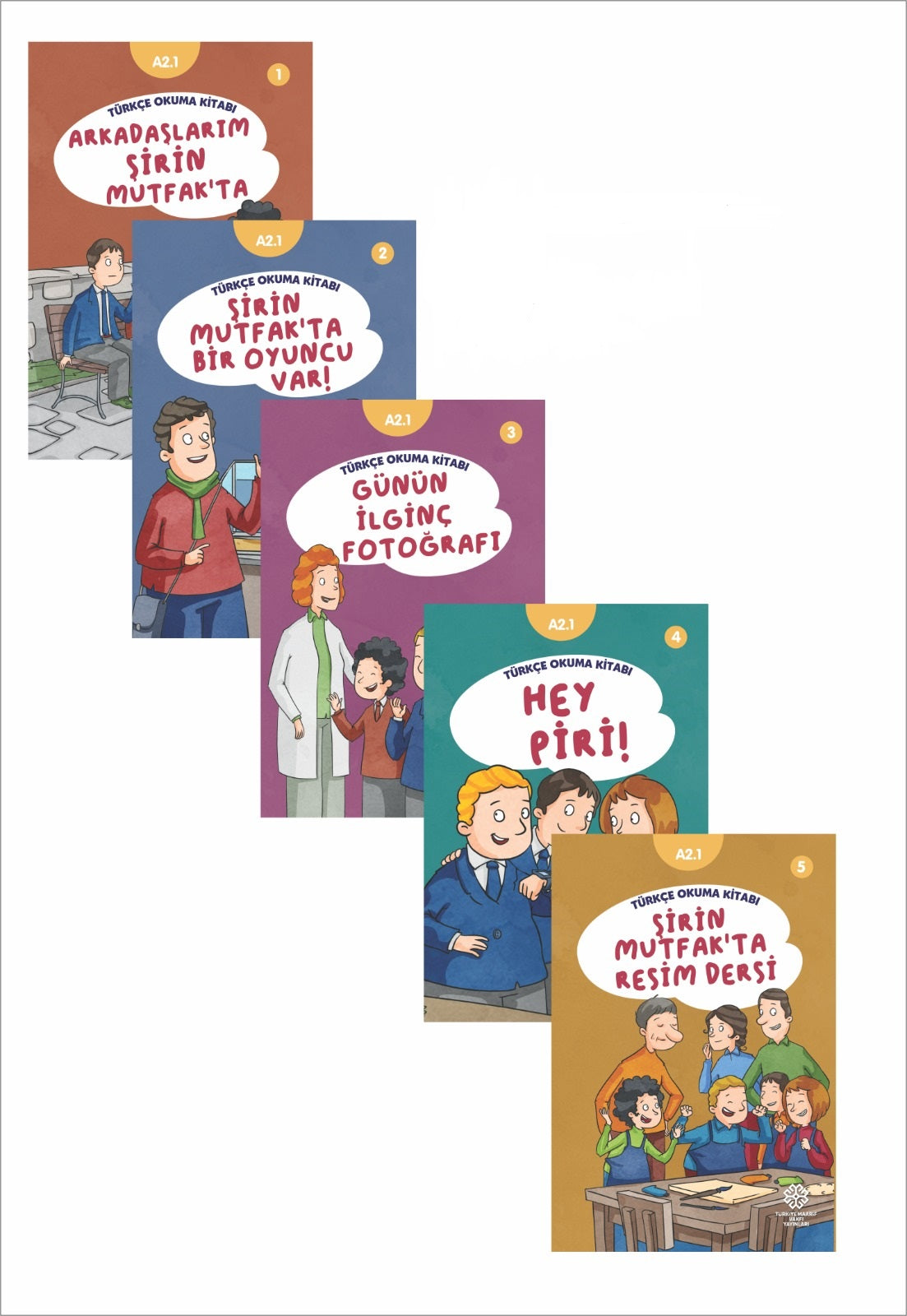 Turkish A2.1 Story Set of 5