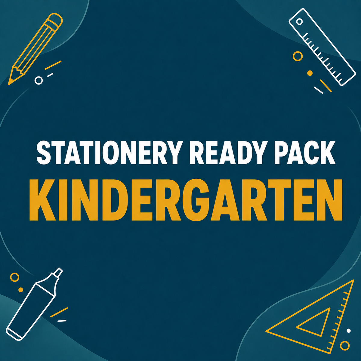 Stationery Ready Pack - Kindergarten