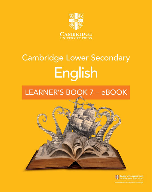 Cambridge Lower Secondary Based on National Curriculum of Pakistan 2022 Book 7