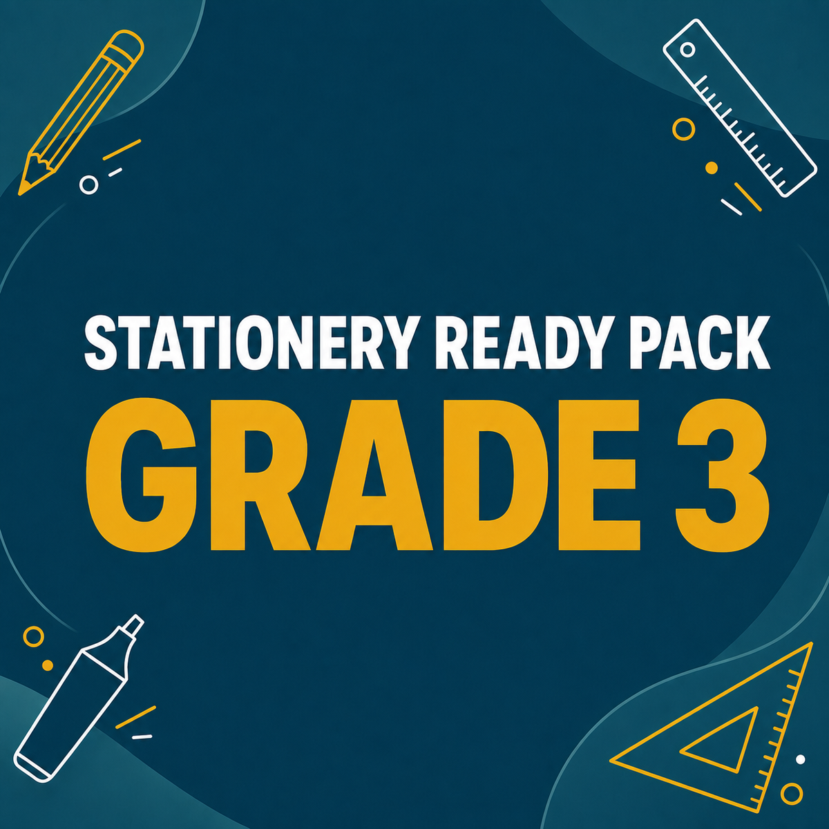 Stationery Ready Pack - Grade 3