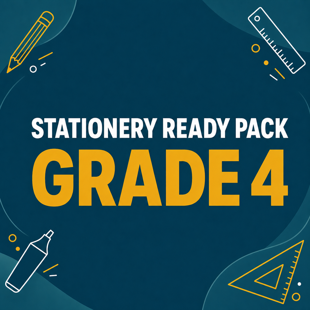 Stationery Ready Pack - Grade 4